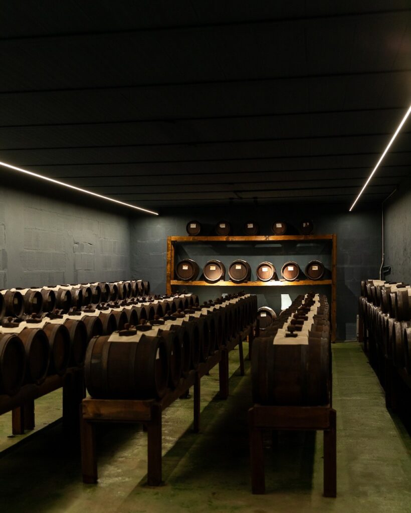 모데나 전통 발사믹 식초 숙성 저장고