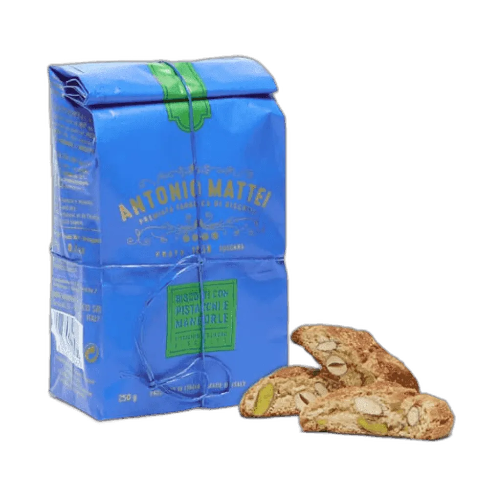 안토니오마테이 피스타치오 아몬드 비스코티 250g