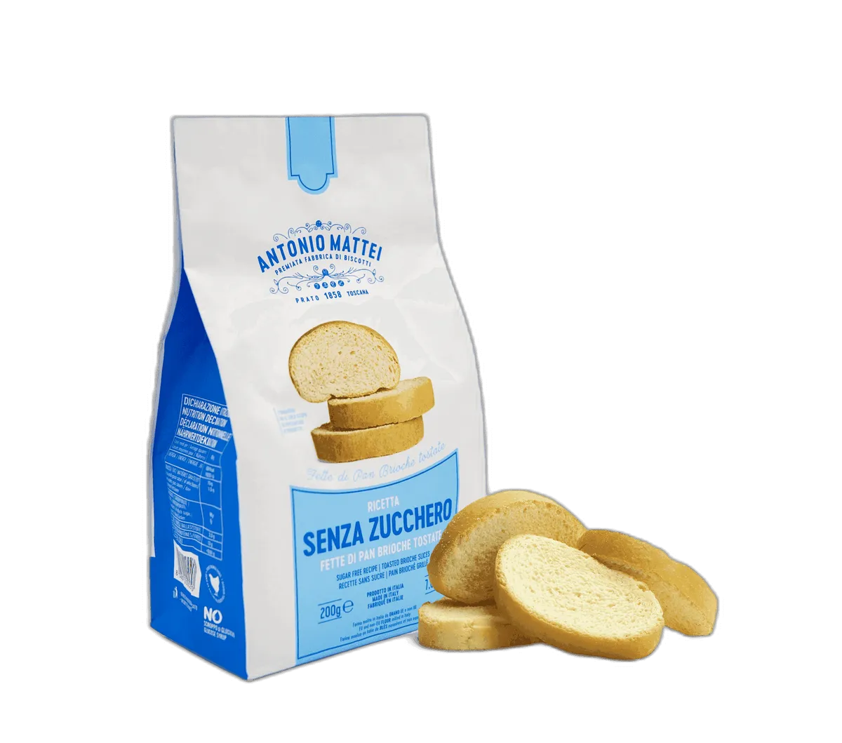 안토니오마테이 슈거프리 브리오쉬 슬라이스 200g