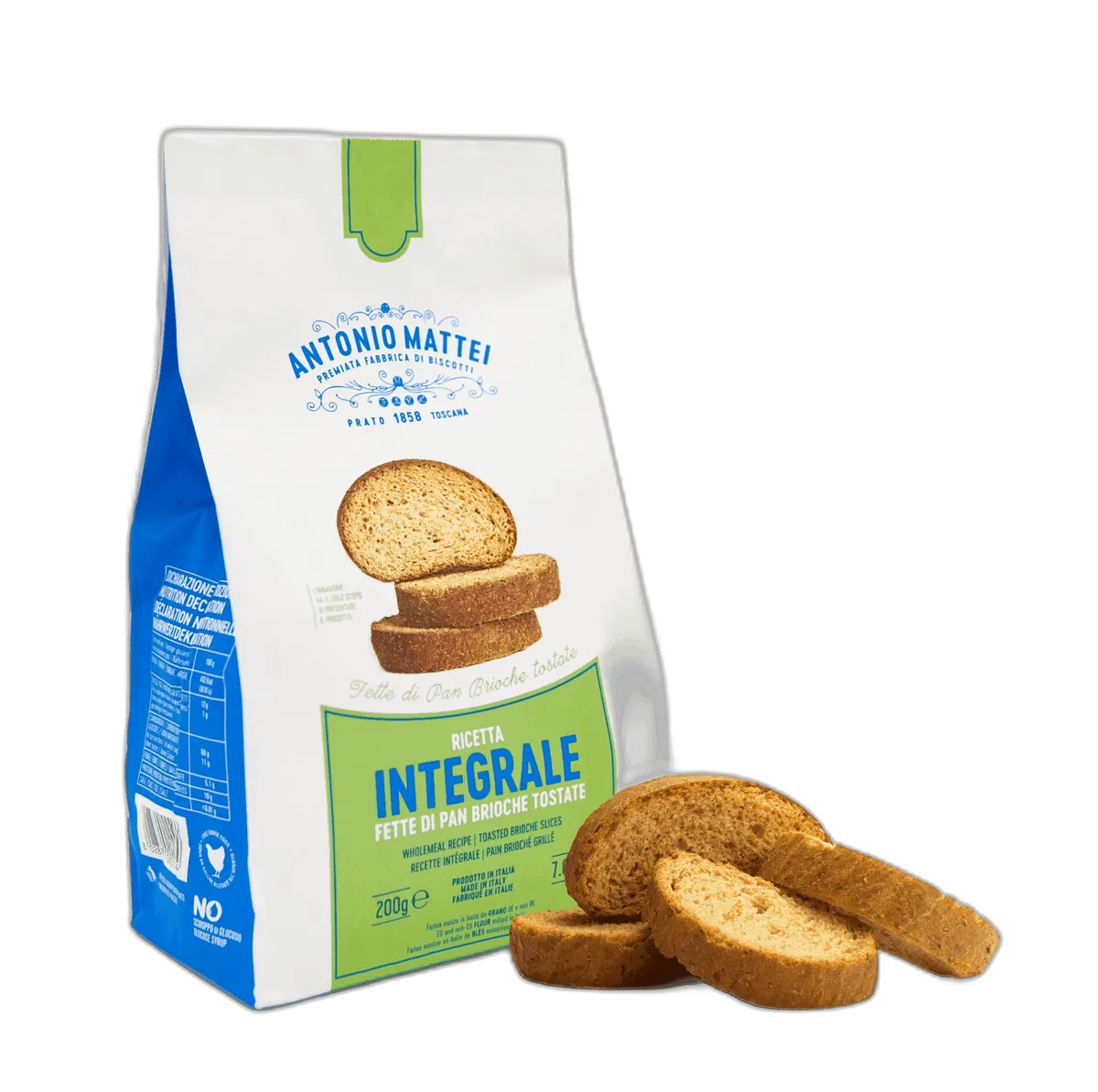 안토니오마테이 통밀 브리오쉬 슬라이스 200g